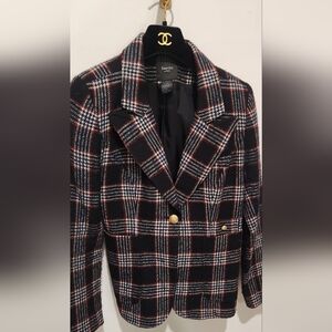 Smythe Blazer Plaid